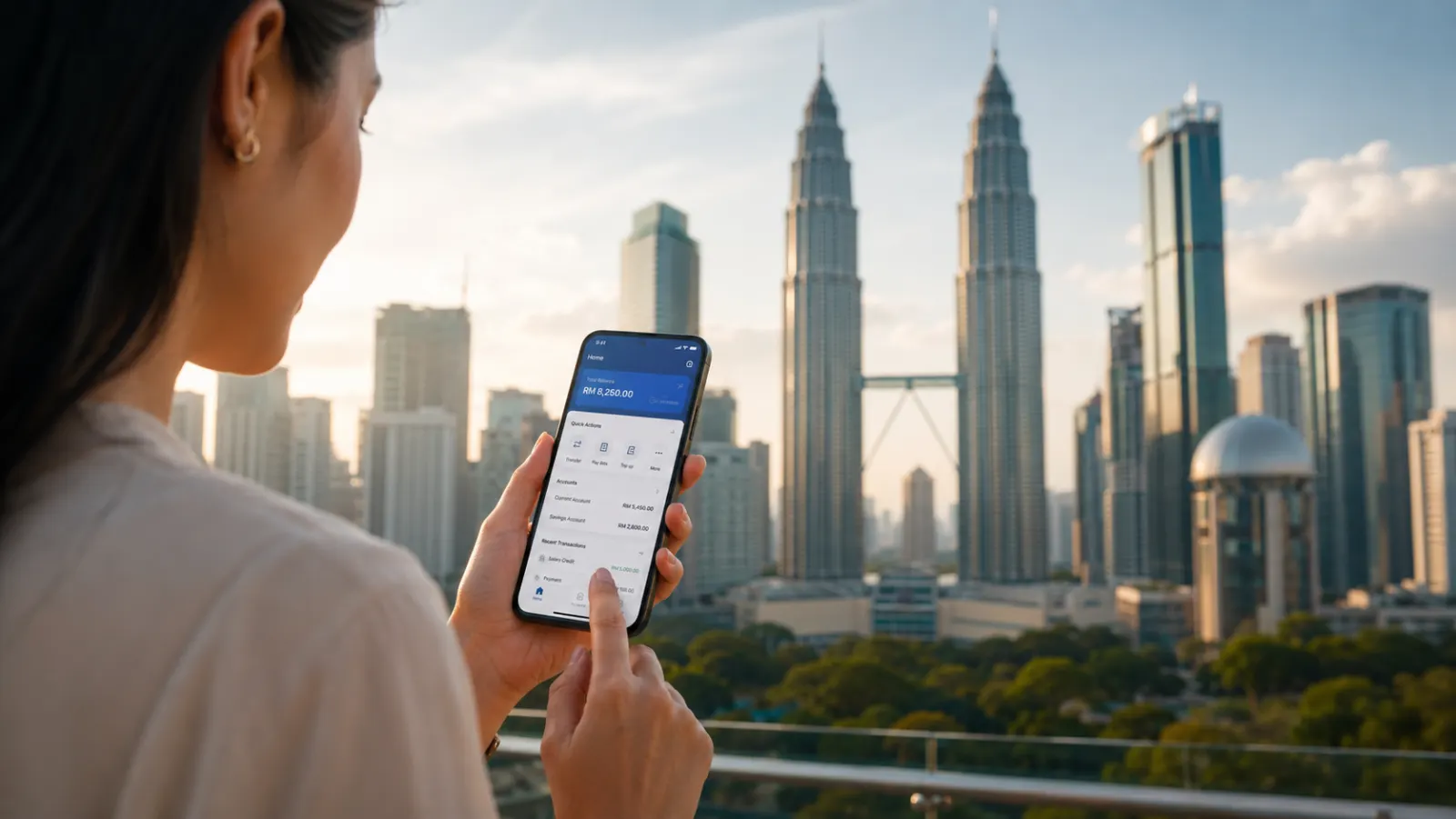 Banque digitale et application mobile en Malaisie